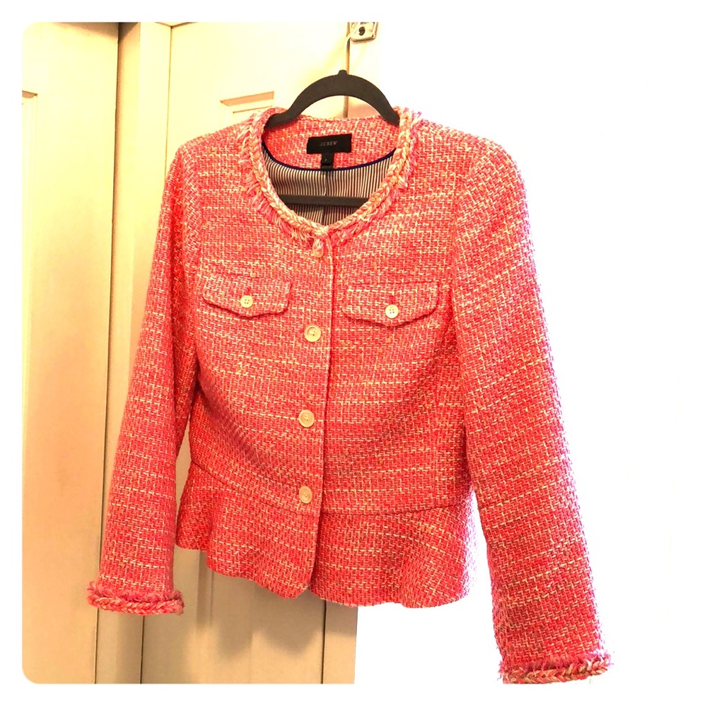 JCrew peplum jacket